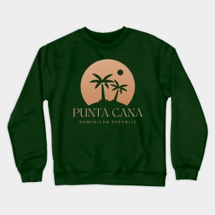 Punta Cana Palm - Dominican Republic Crewneck Sweatshirt